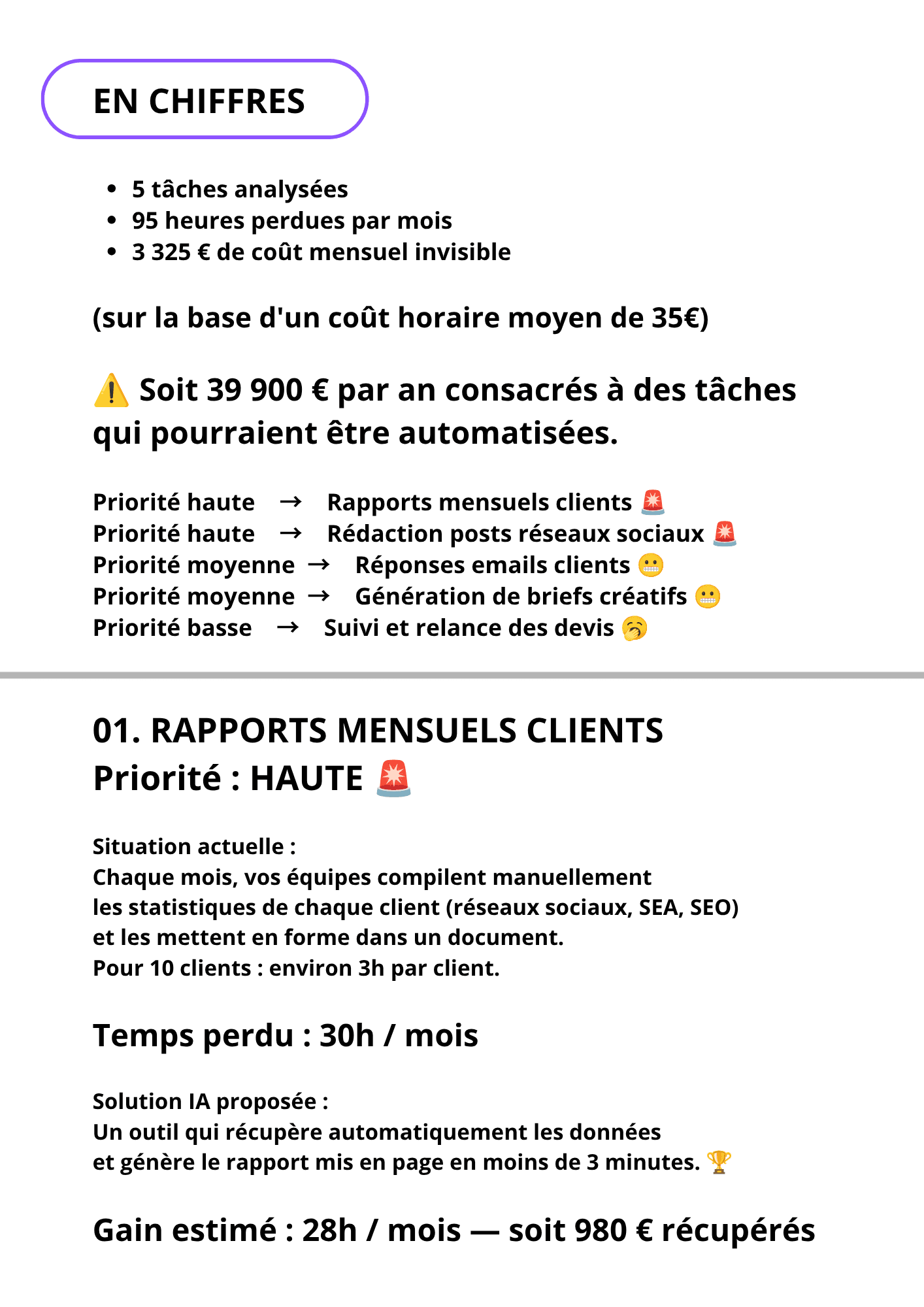Exemple d'audit Selvema — page 2