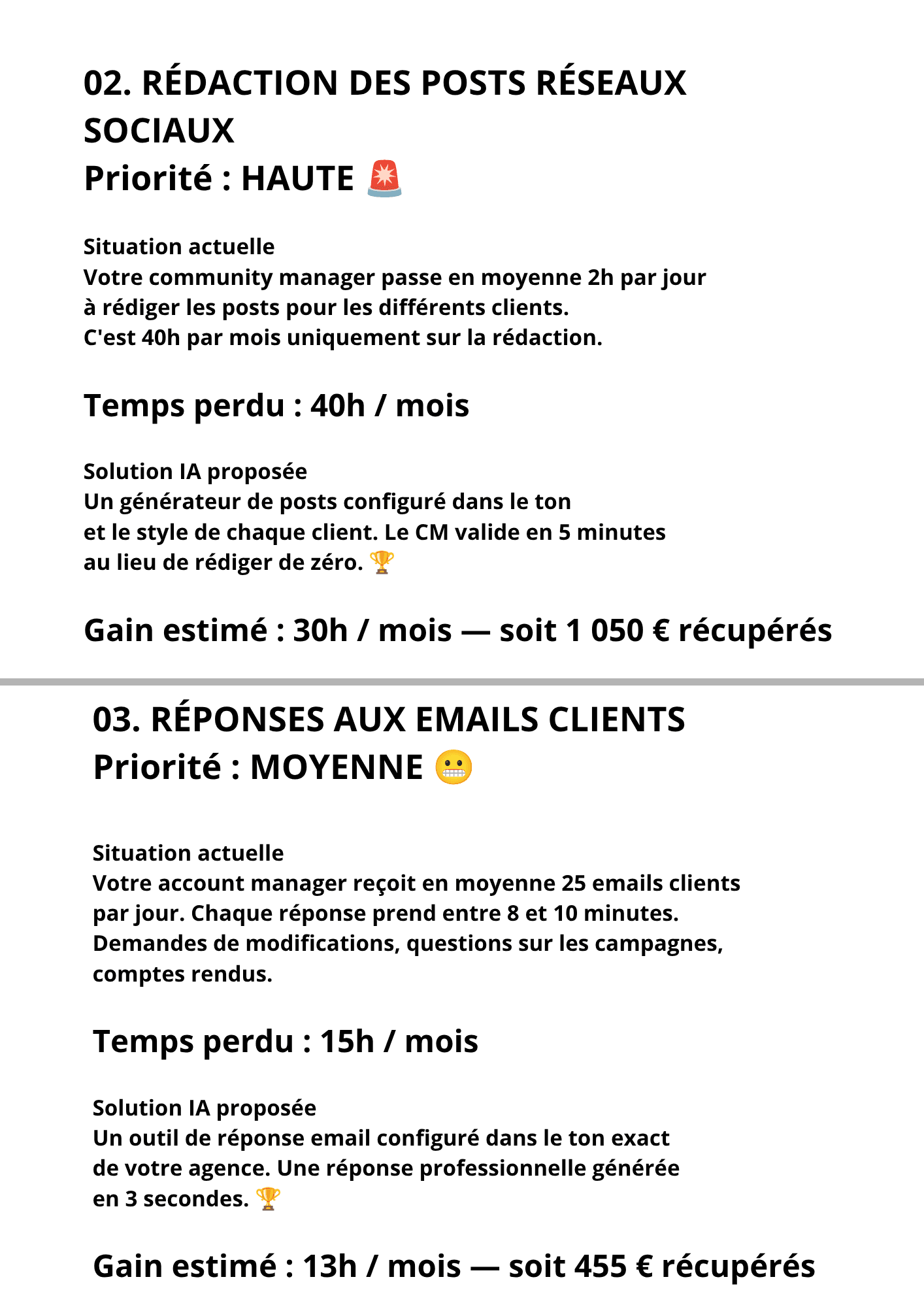 Exemple d'audit Selvema — page 3