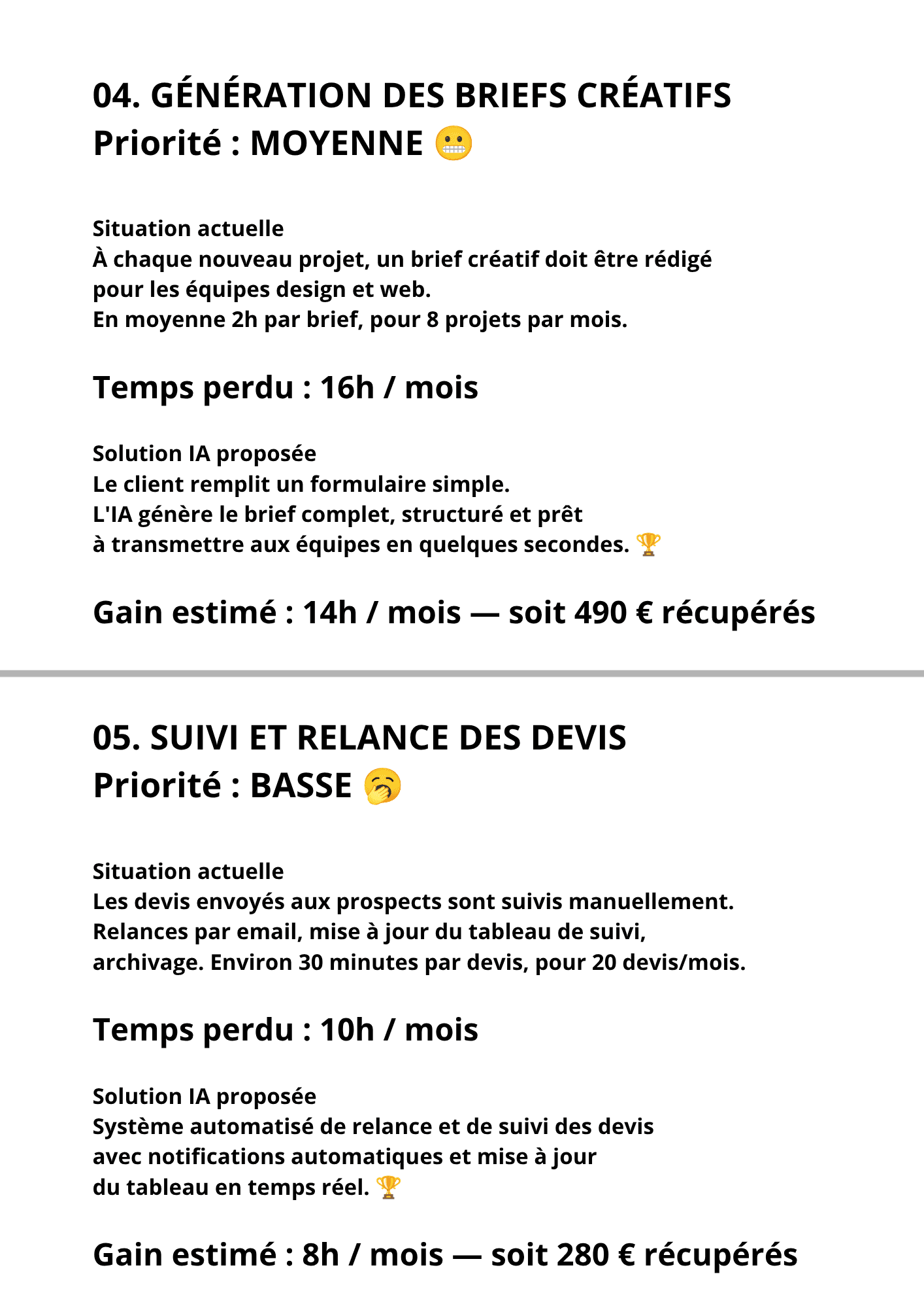 Exemple d'audit Selvema — page 4
